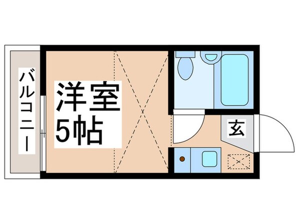 クレセントハイツ学園西の物件間取画像